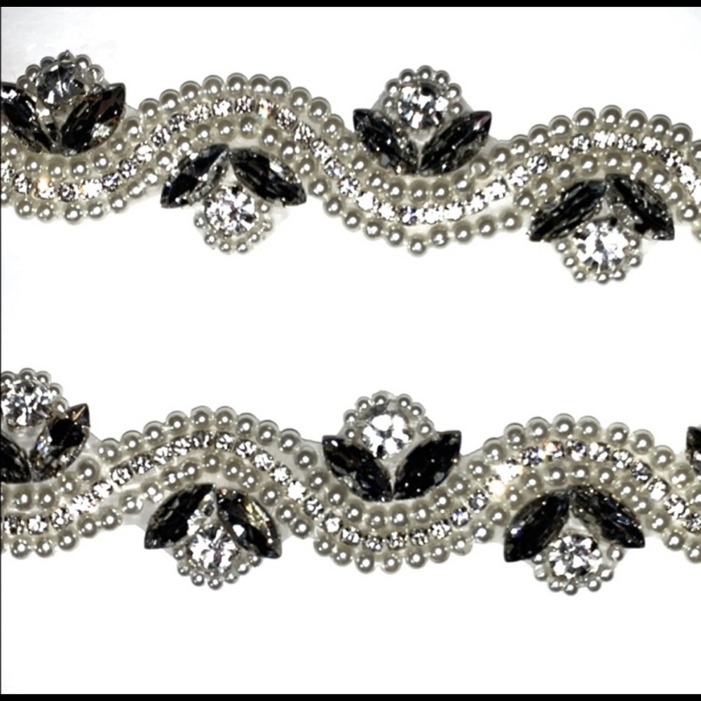 New beautiful rhinestone for a bridal dress